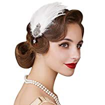 20s Hair Accessories, Roaring 20s Hair, Great Gatsby Hair, Roaring 20s Hairstyles, 1920 Hairstyles, Great Gatsby Hairstyles, 1920s Hairstyles, Hairstyles Accessories, 20s Hair