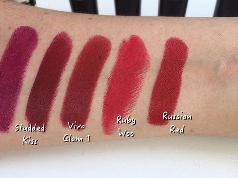 Mac Red Lipstick Shades, Mac Swatches, Red Lipstick Swatches, Mac Red Lipstick, Mac Red Lipsticks, Health Tricks, Mac Lipstick Swatches, Mac Lipstick Shades, Red Lipstick Shades