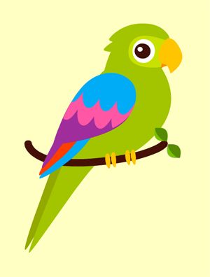 Parrot Craft, Jungle Thema, Mosaic Birds, Crafts For Seniors, Bird Crafts, Spruce Up Your Home, Clip Art Borders, Bird Drawings, Thanksgiving Crafts