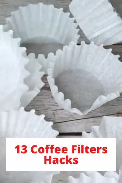 Uses For Coffee Filters, Coffee Filters Crafts, Coffee Filter Substitute, Candle Headboard, Coffee Filter Uses, Filter Hacks, Coffee Filters Storage, Coffee Filters Snowflakes, Coffee Filter Art