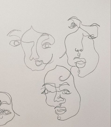 Blind Contour Drawing Face, Contour Drawings, Art Fundamentals, Blind Drawing, Blind Contour, Blind Contour Drawing, Contour Drawing, Art Corner, Art Club