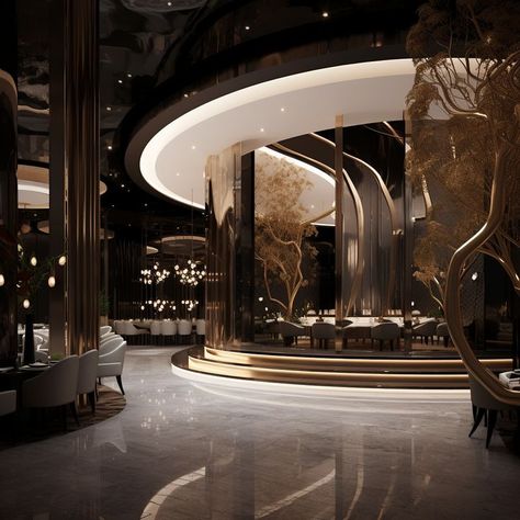 Vip Room Restaurant, Exhibit Design Inspiration, Vip Room, Hotel Room Design, Luxury Penthouse, Minimalist Home Interior, Modern House Facades, Parametric Design, Cairo Egypt