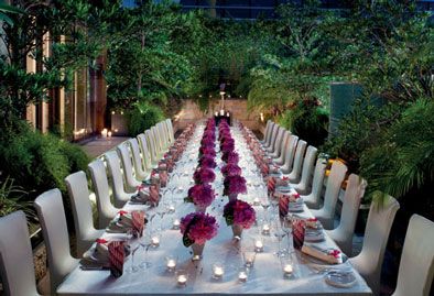 Candles and flowers under starlight at The Ritz-Carlton, Shenzhen – the perfect dinner party. Dinner Party Table Settings, Perfect Dinner Party, Florida Wedding Venues, Perfect Dinner, Intimate Wedding Ceremony, Wedding Reception Venues, Naples Florida, Ritz Carlton, Florida Wedding