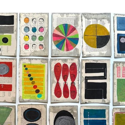 Julie Wolfe on Instagram: "Super Power Memory A suite of 107 book pages with drawings that respond to the existing text on each page. This instructive book provides a wealth of tips on how to remember names, places and number sequences. #artonpaper #bookart #drawing #painting #hemphillartworks" Julie Wolfe, How To Remember, Number Sequence, Drawing Painting, Book Pages, Super Powers, Paper Art, Book Art, Drawings