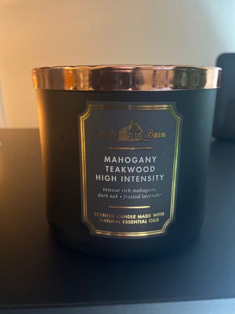 Bath And Body Works Candles Mahogany, Bath And Body Works Mahogany Teakwood, Mahogany Teakwood, Candle Obsession, Lavender Scented Candle, Smell Goods, Lavender Scent, Natural Essential Oils, Bath Body Works