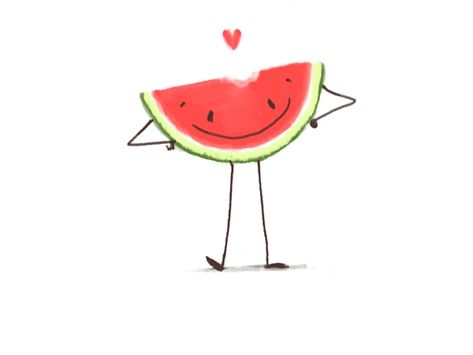 Banana Love by Marianna Raskin on Dribbble Matt Anderson, Watermelon Designs, Silver Spring, Show And Tell, Creative Professional, Watermelon, Global Community, Drawings