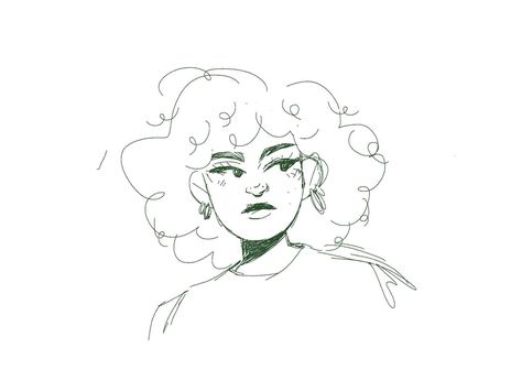 Some self portrait sketches exploring different styles ✏️I feel like I’ve been watching the way I draw myself change which interesting! One of my favorite things is drawing the hair squiggles . . . . #sketch #digitalsketch #selfportrait #curlyhair #procreate #digitalart #curlydrawing #doodle #artistoninstagram Sideprofileselfie Drawing, Easy How To Draw My Goals Self Portrait, Self Portrait Doodle, Drawn Self Portrait, Distorted Self Portrait Drawing, Portrait Sketches, Self Portrait, Different Styles, Cute Drawings