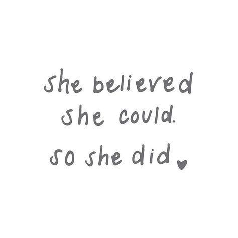 Happy #WomensEqualityDay! Reassurance Quotes, Dream Believe Achieve, My Vision Board, Vision Board Pics, Done Quotes, Dream Vision Board, She Quotes, She Believed She Could, Short Inspirational Quotes