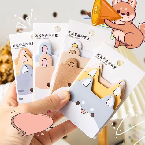 Wholesale Papeleria Creative Cartoon Cute Pet Sticky Notes Animal Student Stationary School Supplies - Buy Cute Sticky Notes,Stationery Sticky Note,Cute Stationary Product on Alibaba.com Stationary School Supplies, Note Cute, Cute Sticky Notes, Notes School, Kawaii Penguin, Notes Stationery, Note Memo, Stationary School, Cute Stationary