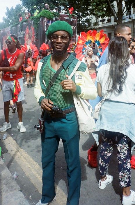 Photos of Notting Hill Carnival street style captured on film | Dazed Notting Hill Carnival 90s, London Carnival, 2023 Street Style, Carnival Fashion, Notting Hill Carnival, Notting Hill, Street Look, West London, On Film