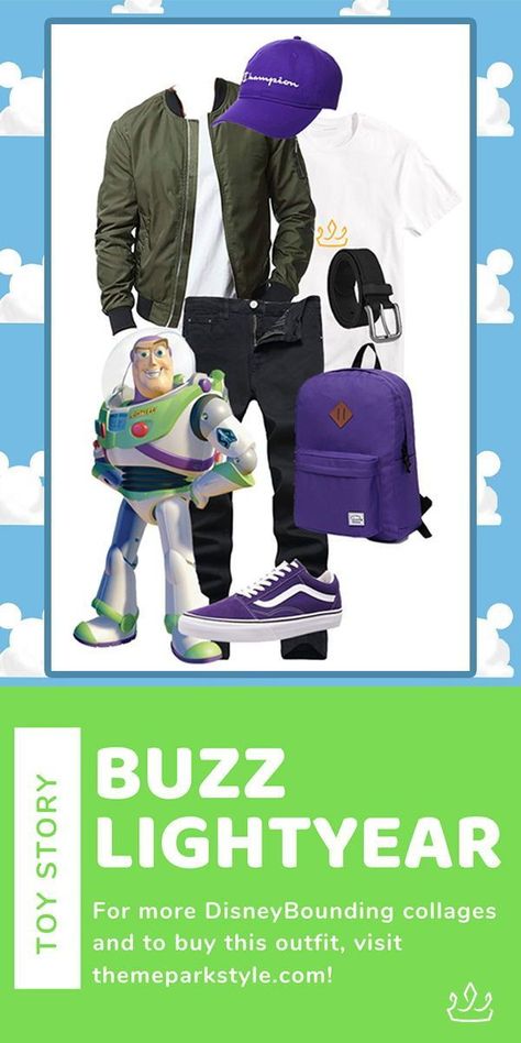 Fashionable Mens Disney outfit alert! This Toy Story DisneyBound is perfect for any occasion, but especially for a simple couple DisneyBound! A Woody   Buzz Lightyear DisneyBound = a cute DisneyBound Disney Themed Outfits Men, Disneybound Men, Disneybound Outfits Men, Disneyland Outfits Men, Mens Disney Outfit, Disneybound Outfits Summer, Modern Disney Outfits, Geek Chic Fashion, Geeky Fashion