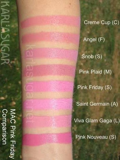 Mac Lipstick Swatches Pink Lipstick Mac, Mac Satin Lipstick, Mac Lipstick Swatches, Lip Beauty, Satin Lipstick, Lipstick Swatches, Pink Lipstick, Makeup Swatches, Beauty Must Haves