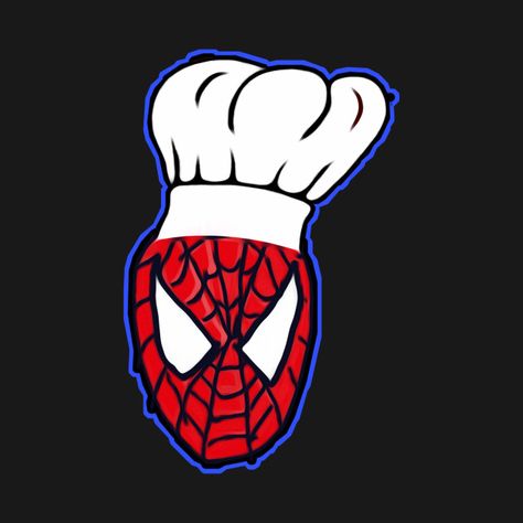 Spider man chef - Spider Man - T-Shirt | TeePublic Shop Stand, Ideas Cumpleaños, Stand By Me, Shirt Design, Spiderman, Graphic Tshirt, Chef, Tshirt Designs, Marvel