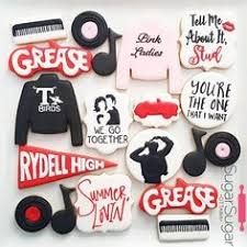 Grease Wedding, Grease Themed Parties, Grease Theme, Grease Party, 50s Theme Parties, Friday Yay, Grease Movie, Grease 2, Sugar Cookie Cakes