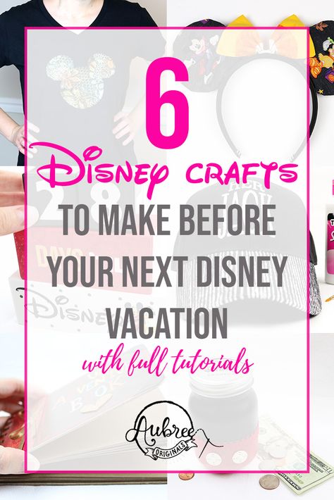 Diy Disney Crafts For Adults, Diy Disney World Ideas, Disney Cruise Crafts, Diy Disney World, Disneyland Crafts, Disney Sewing Ideas, Disney Crafts To Sell, Disney World Crafts, Disney Craft Ideas