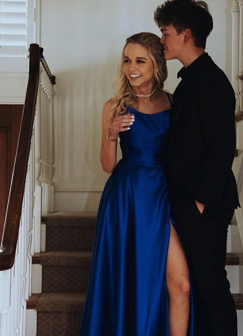 Prom Picture Poses, Royal Blue Prom, Prom Pics, Prom Photoshoot, Prom Couples, Prom Poses, Dear Crush, Royal Blue Prom Dresses, Zach Herron