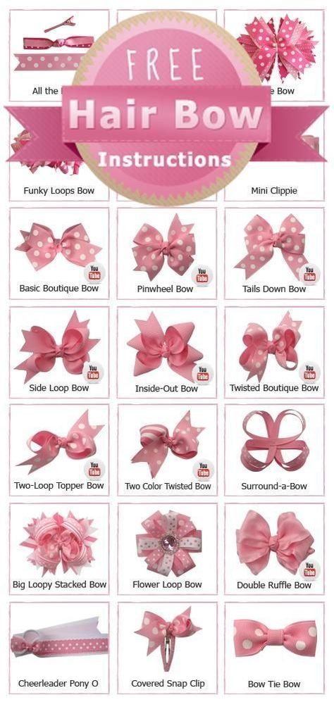 Popular Fabric Crafts Ideas - make hair bows from fabric Hair Bow Instructions, Make Hair Bows, Hair Bow Tutorial, Pinwheel Bow, Diy Bebe, Diy Bows, Make Hair, Bow Tutorial, Styrofoam Ball