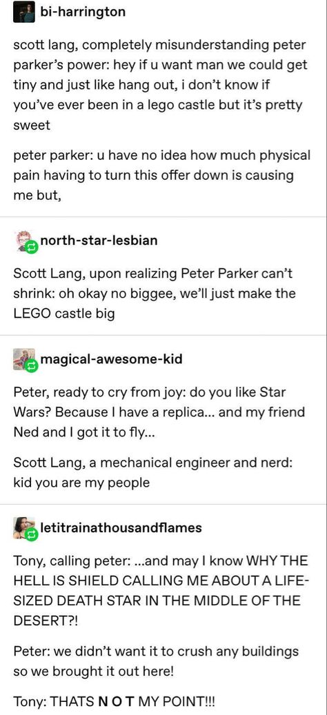 Avengers Humor, Marvel Headcanon, Funny Tumblr, Univers Marvel, Scott Lang, Funny Marvel Memes, Online Comics, Dc Memes, Dc Movies