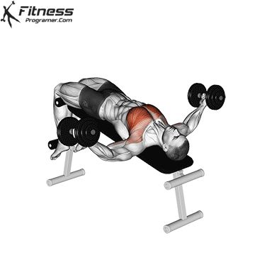 Workout Plan Builder Best Chest Exercises, Dumbbell Fly, Gym Workout Guide, Latihan Dada, Chest Exercises, Gym Workout Planner, Dumbbell Press, Bodybuilding Workout Plan, Abs And Cardio Workout