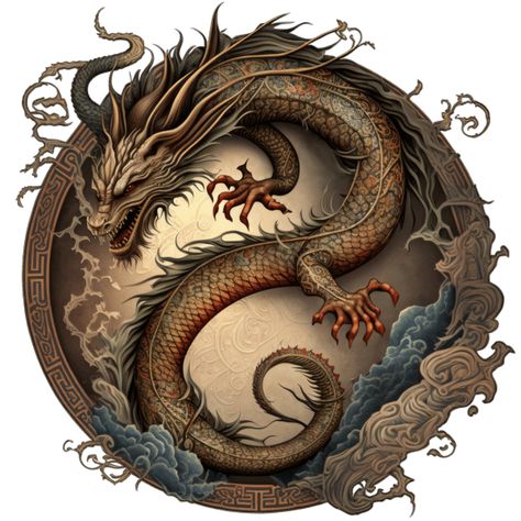 Year of the Dragon Metal Dragon Chinese Zodiac, Chinese Zodiac Signs Art, Wood Dragon Chinese Zodiac, Earth Dragon Chinese Zodiac, Earth Dragon Tattoo, Year Of The Dragon Tattoo, Dragon Meaning, Leo Zodiac Tattoos, Wooden Dragon