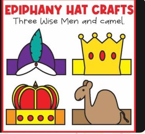 Wise Men Still Seek Him Craft, Three Kings Crafts For Kids, Wisemen Craft For Kids, 3 Wise Men Craft, Three Wise Men Craft, Wise Men Craft, Class Christmas Gifts, Epiphany Crafts, Three Kings Gifts