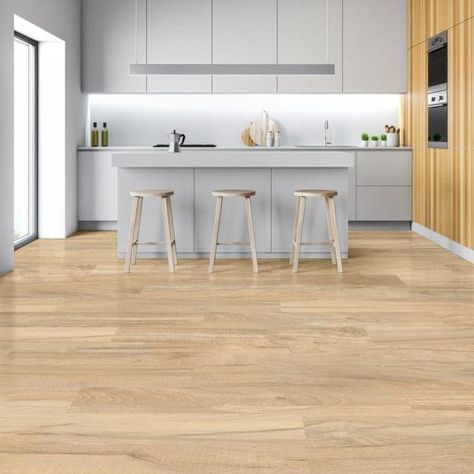 Home Depot Vinyl Flooring, Lifeproof Vinyl Flooring, Floor Stain Colors, Wood Floor Stain Colors, Vinyl Sheet Flooring, Luxury Vinyl Tile Flooring, Diy Kitchen Renovation, Vinyl Tile Flooring, Luxury Vinyl Plank Flooring