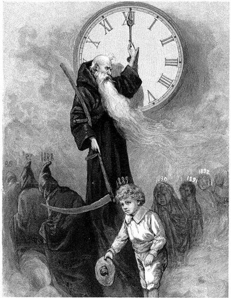 Father Time/Saturn, as the god of Time, is standing in front of a large clock, holding his scythe. Description from articlesbase.com. I searched for this on bing.com/images Saturn Mythology, Mother Nature Tattoos, Father Time, White Beard, Desenho Tattoo, Nature Tattoos, Winter Solstice, Old Man, World History