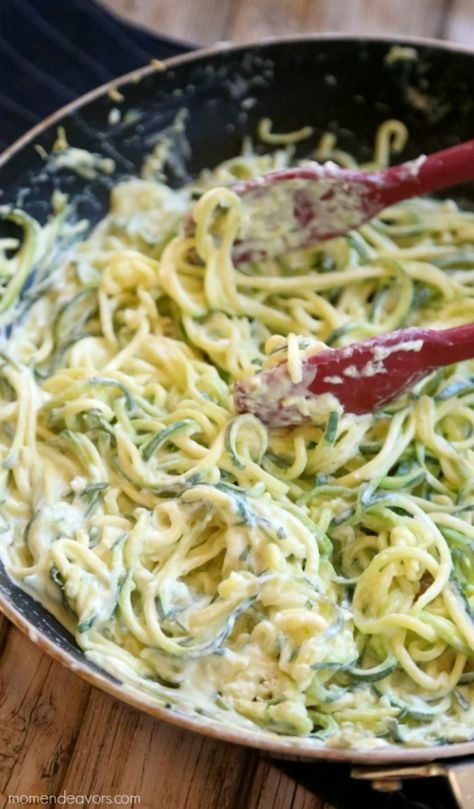 Creamy Zucchini Noodles Keto Supper, Keto Karma, Creamy Zucchini, Keto Noodles, Nutrisystem Recipes, Zucchini Noodle Recipes, Noodles Recipes, Zoodle Recipes, Keto Lasagna