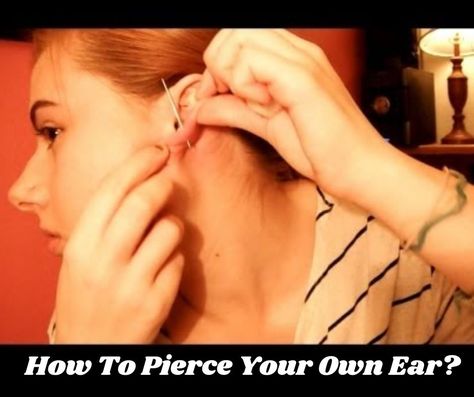 How To Pierce Your Own Ear Pierce Your Own Ears, Piercing Ears At Home, Cute Piercings, Types Of Piercings, Lobe Piercing, Youtube I, Sewing Needle, Freshman Year, Ear Piercing