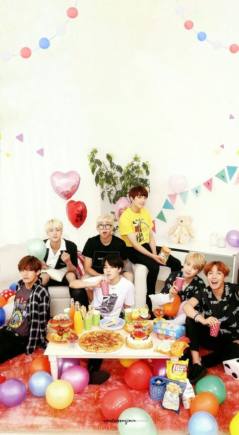 #❤ Bts Birthday, Bts Happy Birthday, Bts Birthdays, Bts Jungkook Birthday, Birthday Wallpaper, Happy Birthday Pictures, Bts Reactions, Birthday Meme, Birthday Pictures