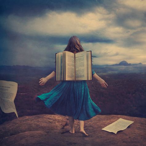 the flight of imagination Brooke Shaden Photography, Color Theory Painting, Brooke Shaden, Dark Fairytale, Book Flowers, Book Illustration Art, Beautiful Landscape Wallpaper, Detail Shots, The Wings