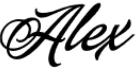 Alex In Cursive, Alex Name Tattoo, Alex Tattoo Name, Alex Name, Name In Cursive, Name Tattoo Designs, Best Sleeve Tattoos, Name Tattoo, Name Tattoos