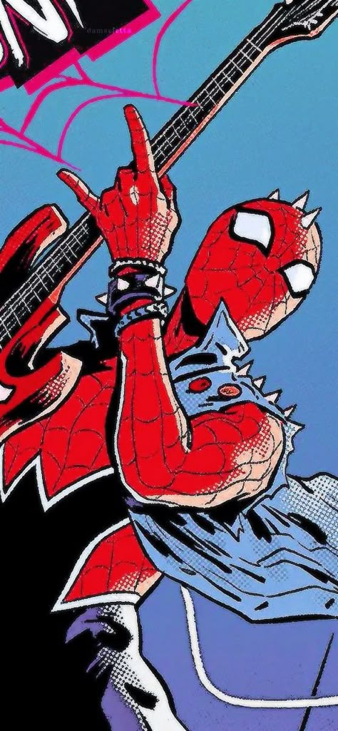 Hobie Wallpaper Iphone, Spiderpunk Wallpaper Iphone, Spider Punk Wallpaper Iphone, Hobie Brown Wallpapers, Hobie Wallpapers, Hobie Brown Wallpaper Spiderman, Hobie Brown Spider Punk Wallpaper, Brown And Red Wallpaper, Spider Punk Comic