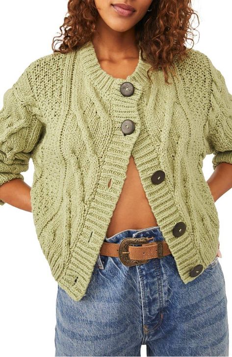 Emerald Moth, Free People Aesthetic, Long Grey Cardigan, Aztec Cardigan, Free People Cardigan, Alpaca Cardigan, Cropped Knit Sweater, Mohair Cardigan, Chunky Cardigan