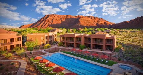 Leave Your Troubles Behind At This Incredible Utah Resort Snow Canyon State Park, Spa Trip, Girlfriends Getaway, Best All Inclusive Resorts, Red Mountain, Wellness Resort, St George Utah, Couple Travel, Couples Retreats