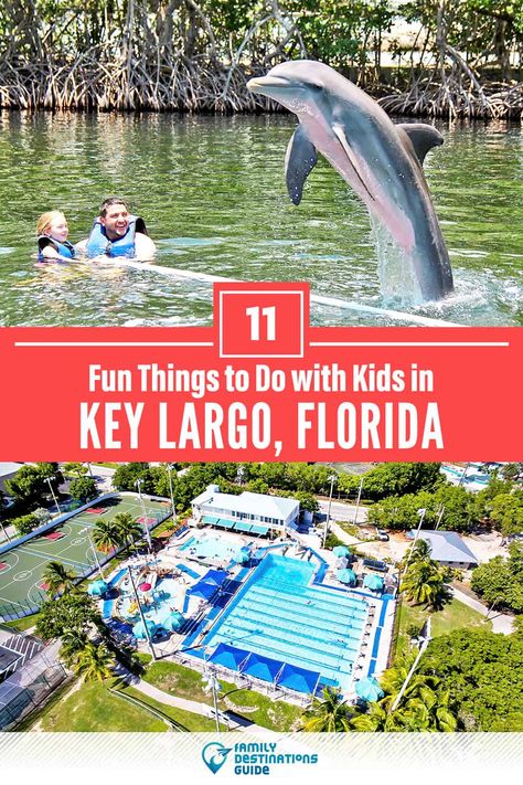 Family Vacations Usa, Florida With Kids, Beach Road Trip, Key Largo Florida, Fl Keys, Kids Things To Do, Things To Do In Florida, Vacation Itinerary, Kids Vacation