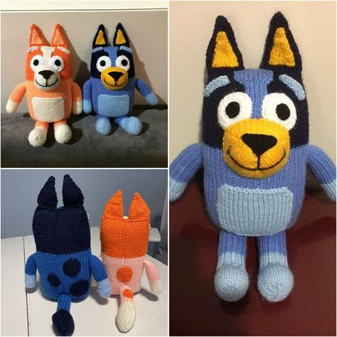 Animal Knitting, Bluey And Bingo, Knitting Patterns Free Blanket, Knitted Toys Free Patterns, Teddy Bear Clothes, Animal Knitting Patterns, Simple Crafts, Baby Knitting Patterns Free, Homemade Crafts