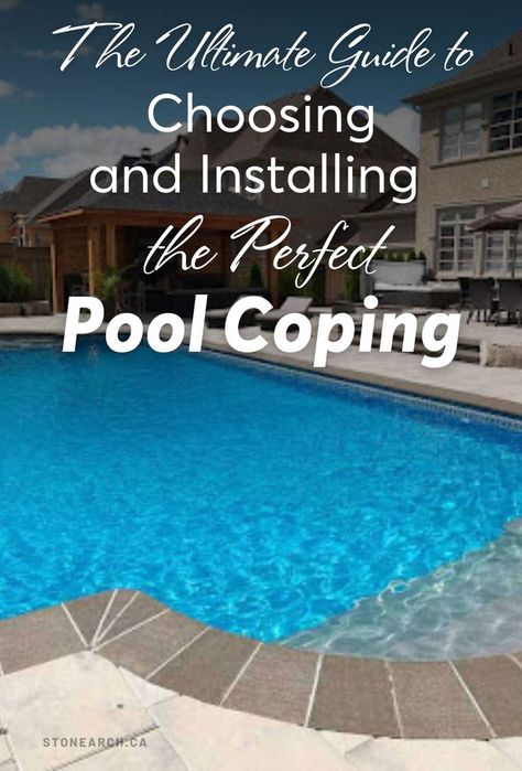 Pool Coping Guide 101: Pool Coping Comprehensive Guide	Ultimate Guide to Choosing and Installing the Perfect Pool Coping Swimming Pool Copping, Inground Pool Coping Ideas, Flagstone Coping Around Pool, Swimming Pool Coping Ideas, Pool Edge Ideas, Pool Pavers And Coping, Coping Around Pool, Inground Pool Coping, Pool Coping And Tile