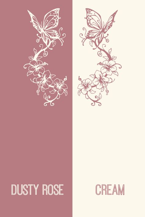 Dusty Rose Color Palette, Girly Graphics, Colours That Go Together, Create Color Palette, Cool Color Palette, Hex Color Palette, Color Palette Challenge, Rose Cream, Palette Art