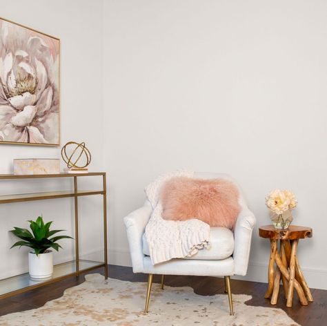 Even Better Beige – November Color of the Month | Colorfully BEHR Behr Painters White, White Sitting Room, Room Color Design, Pampas Grass Wreath, Behr Colors, Color Of The Month, Grass Wreath, Living Room Wall Color, Behr Paint Colors