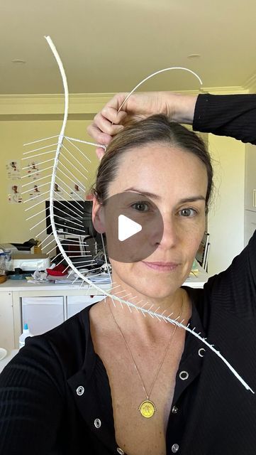 Rebecca Share on Instagram: "Ok, so baggy eyes aside, no make up and probs need to clean my millinery studio… some bts footage of the design process for  my @millineryaustralia Design Award entry 2024. 

I would say 99% of making my piece was spent overthinking, having a cry, feeling not good enough, throwing in the towel and wanting to give up. My poor husband @larkinsbrett coped the brunt of my debriefing on every single aspect of the design (Millinery husbands deserve a big old fat chest medal if you ask me!) 

But in the end I managed to create something I am truly proud of… can’t wait to share the final piece with you all x

#millineryaustralia #rebeccashare #millinery #hat #bts #studio #creative #hatatelier #millinerycouture #millinerymentor #madesignaward2024 #wirework #creative #cr Millinery Diy, Baggy Eyes, Old Fat, Studio Creative, Throw In The Towel, Good Enough, Wire Work, In The End, Hat Making