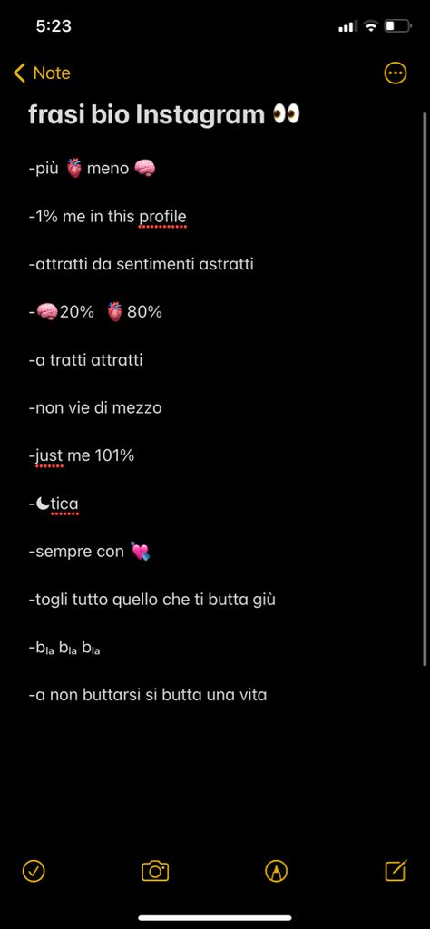 frasi bio Bio Per Insta, Dump Account Bio Ideas, Bio Insta, Snapchat Names, Instagram Storie, Witty Instagram Captions, Instagram Captions For Selfies, Instagram Captions For Friends, Cute Instagram Captions