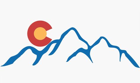 Colorado Flag Tattoo Ideas, Colorado State Symbols, Colorado Flag Tattoo, Colorado Symbols, Colorado Tattoos, Family Tree Drawing, Colorado Tattoo, Keystone Colorado, Family Tattoo