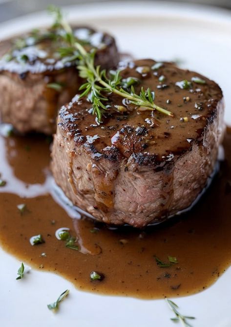 Brandy Sauce For Steak, Sauce For Tenderloin, Curry Scallops Recipe, Peppercorn Steak, Cream Cheese Cookie Recipe, Brandy Sauce, Dog Cake Recipes, Mignon Steak, Filet Mignon Recipes