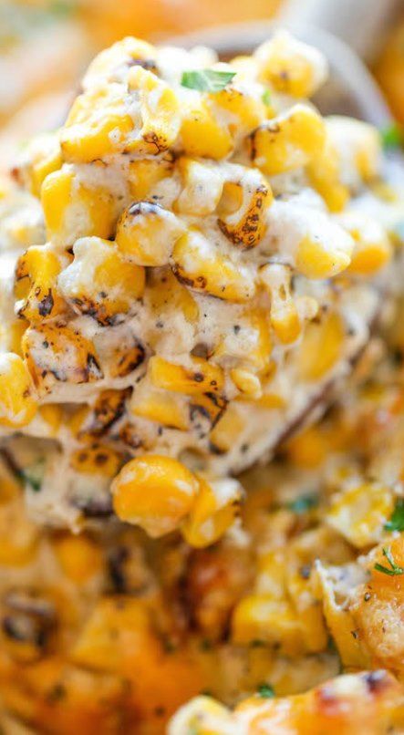 Cheesy Corn Side Dish, Dried Corn Recipes, Smoked Creamed Corn, Steakhouse Creamed Corn, White Corn Recipes, Southern Cream Corn Recipe, Creamer Corn, Baked Creamed Corn, Cheesy Creamed Corn