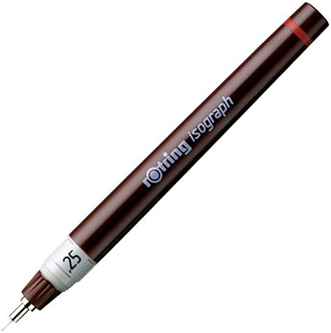 Amazon.com : Rotring Isograph Technical Pen, 0.25 mm : Office Products Technical Pen, Art Pens And Markers, Time And Tide, Tracing Paper, Art Pens, Bottled Ink, Mechanical Pencils, Office Products, Colorful Drawings