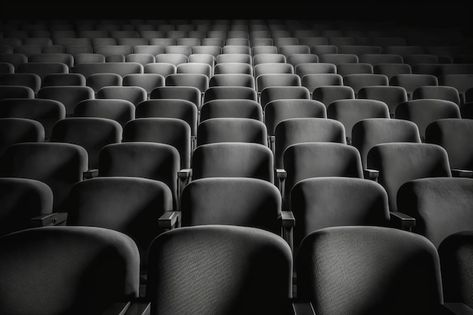 Photo a row of empty seats in a movie th... | Premium Photo #Freepik #photo Theatre Seats, Movie Theatre Seats, Movie Theatre, Theater Seating, Movie Theater, Premium Photo, The Row, Theater, Stock Photos