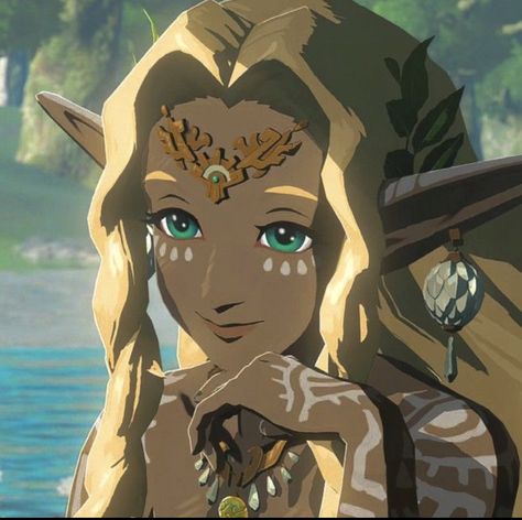 Queen Sonia, Zelda Tears Of The Kingdom, Tears Of The Kingdom, The Legend Of Zelda, Legend Of Zelda, Zelda, Blonde, Queen, Water