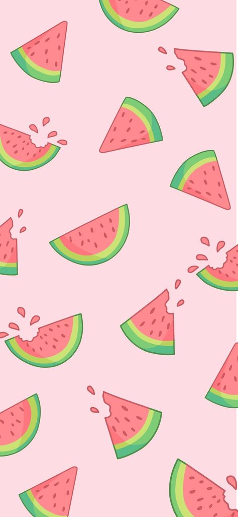 Watermelon Background, Watermelon Wallpaper, Iphone Wallpaper Preppy, Jelly Wallpaper, Wallpaper Iphone Summer, Iphone Lockscreen Wallpaper, Fruit Wallpaper, Animal Print Wallpaper, Cute Pastel Wallpaper