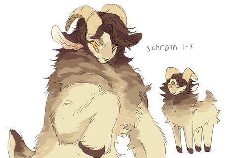 Goat Horns Reference, Sheep Hybrid Oc, Goat Hybrid Oc, Ram Oc Art, Goat Demon Oc, Lamb Fursona, Goat Man Character Design, Ram Fursona, Goat Character